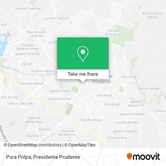 Pura Polpa map