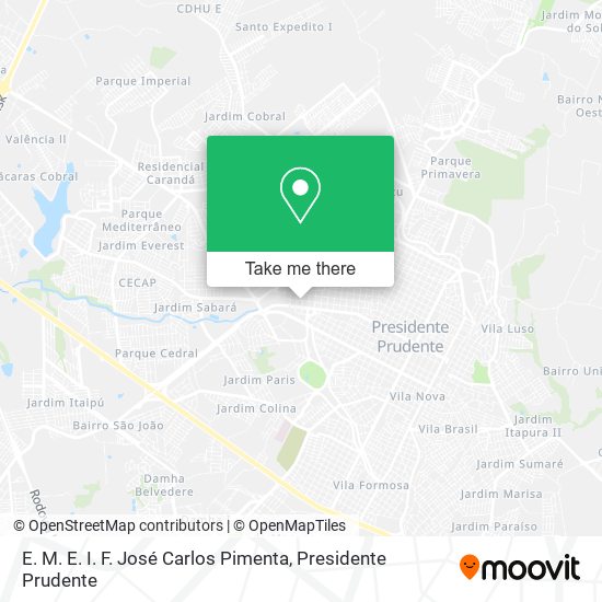 E. M. E. I. F. José Carlos Pimenta map