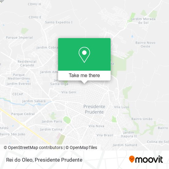 Rei do Oleo map