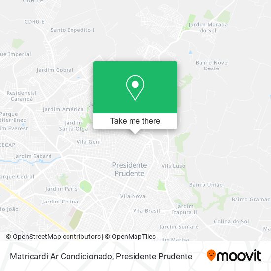 Matricardi Ar Condicionado map