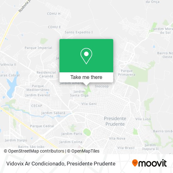 Vidovix Ar Condicionado map