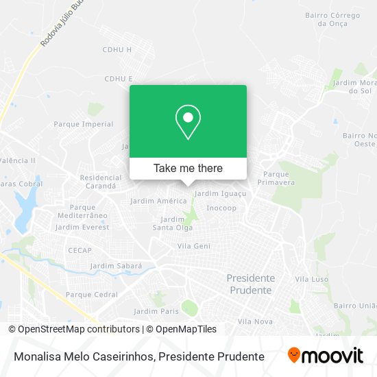 Monalisa Melo Caseirinhos map