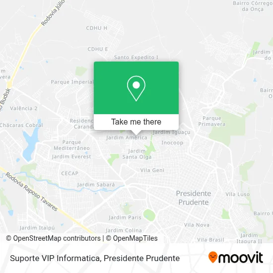 Suporte VIP Informatica map