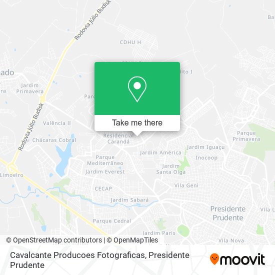 Cavalcante Producoes Fotograficas map