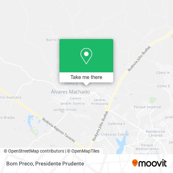 Bom Preco map