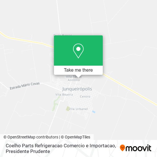 Coelho Parts Refrigeracao Comercio e Importacao map