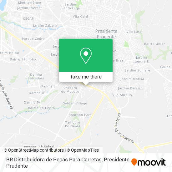 BR Distribuidora de Peças Para Carretas map