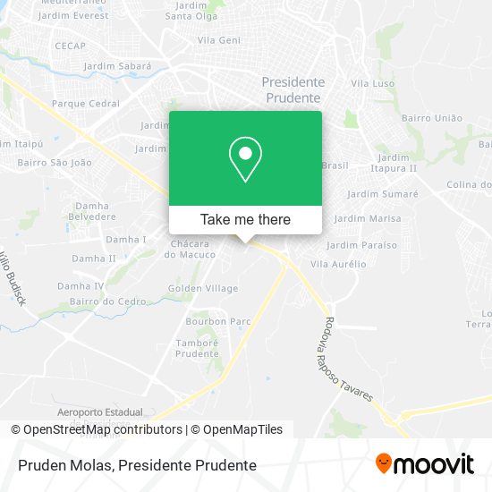 Pruden Molas map