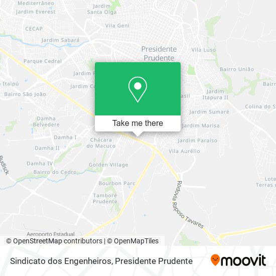 Sindicato dos Engenheiros map