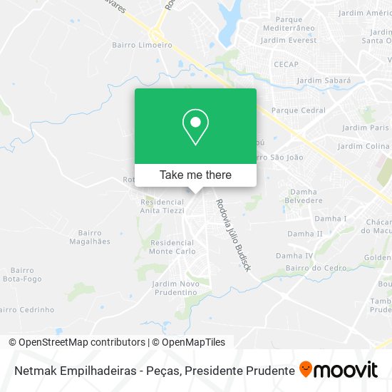 Netmak Empilhadeiras - Peças map