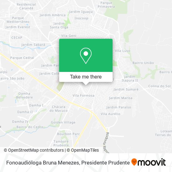 Fonoaudióloga Bruna Menezes map