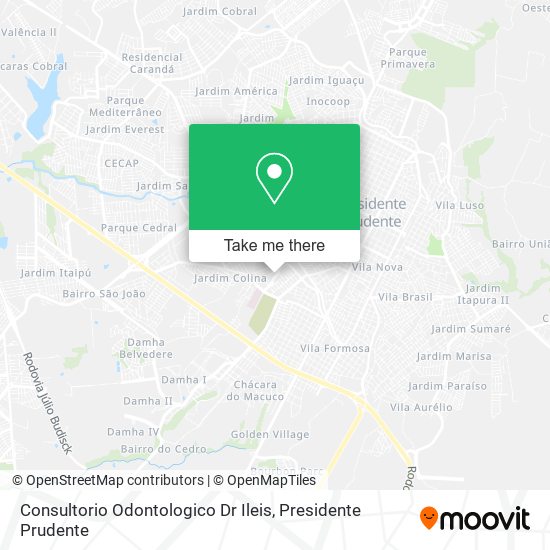 Consultorio Odontologico Dr Ileis map