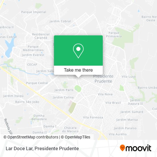 Lar Doce Lar map