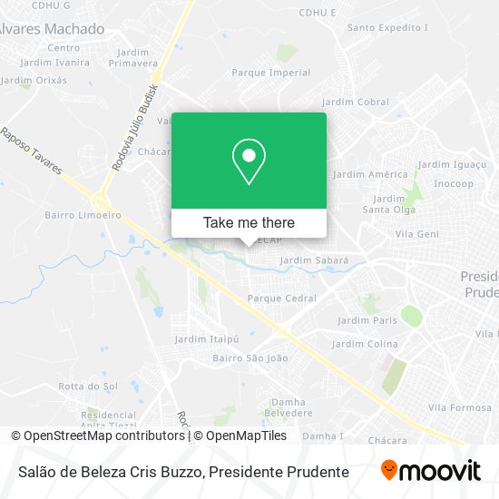 Salão de Beleza Cris Buzzo map