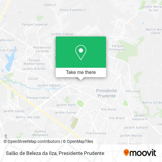 Salão de Beleza da Ilza map