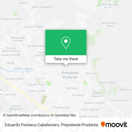 Eduardo Fonseca Cabeleireiro map