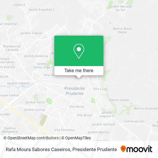 Rafa Moura Sabores Caseiros map