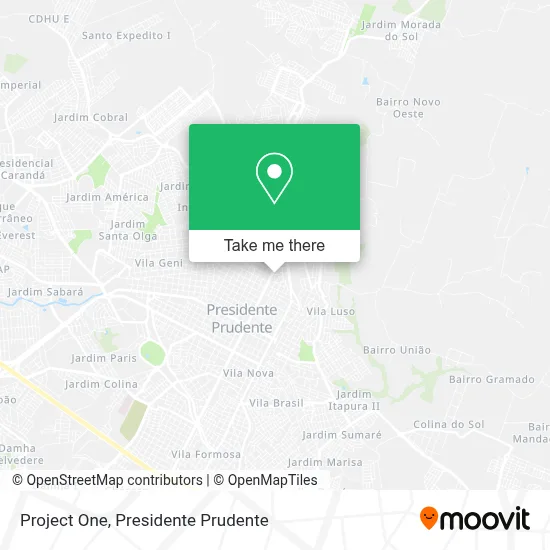 Project One map