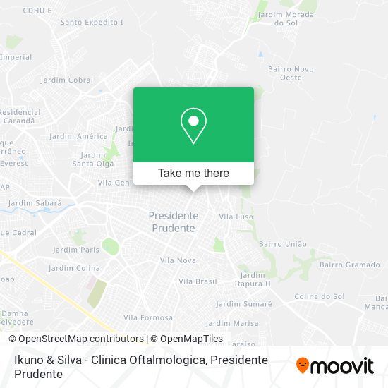 Ikuno & Silva - Clinica Oftalmologica map