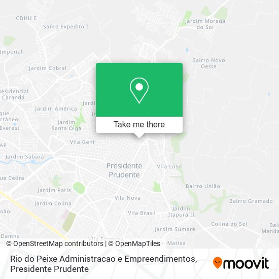 Rio do Peixe Administracao e Empreendimentos map