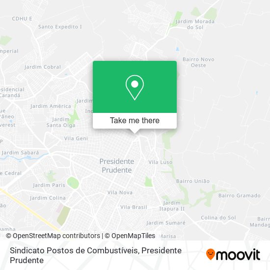 Sindicato Postos de Combustíveis map