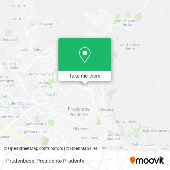 Prudenbase map