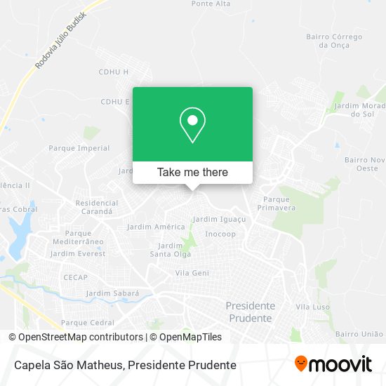 Capela São Matheus map