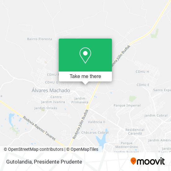 Gutolandia map