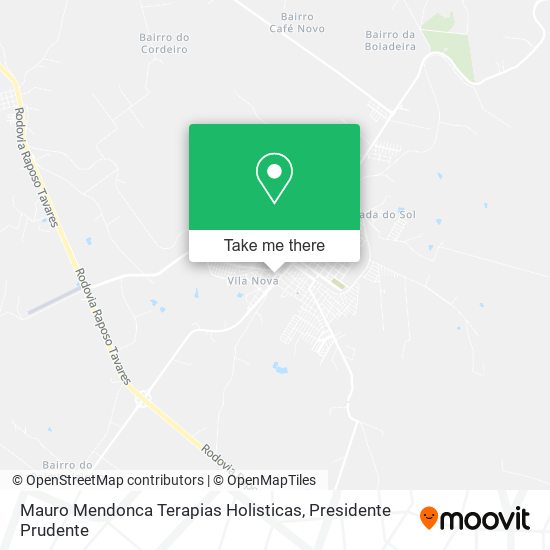 Mauro Mendonca Terapias Holisticas map