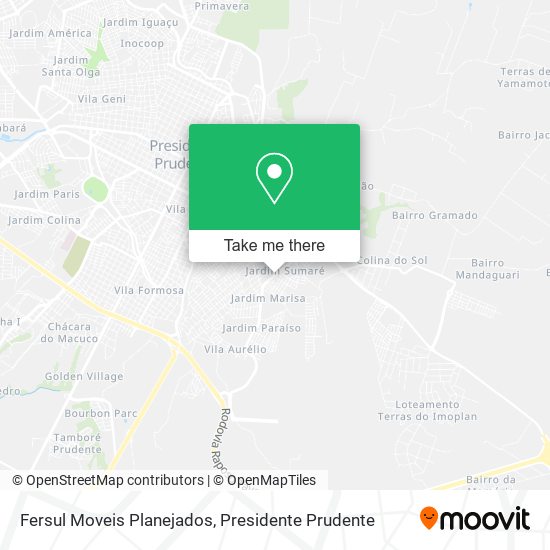 Fersul Moveis Planejados map