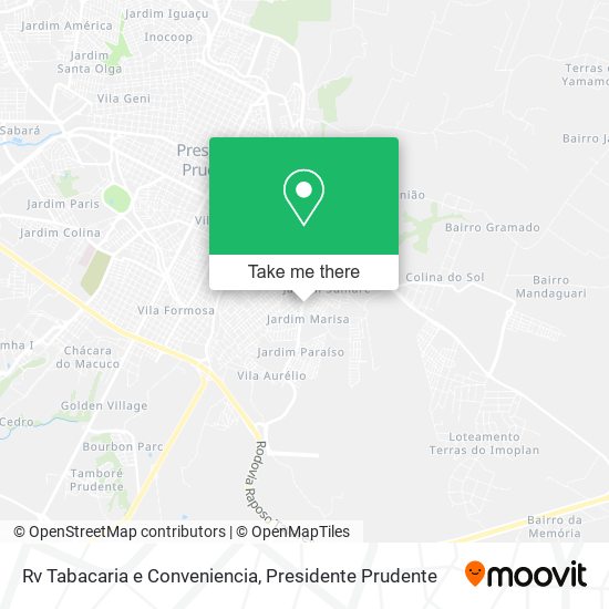 Rv Tabacaria e Conveniencia map