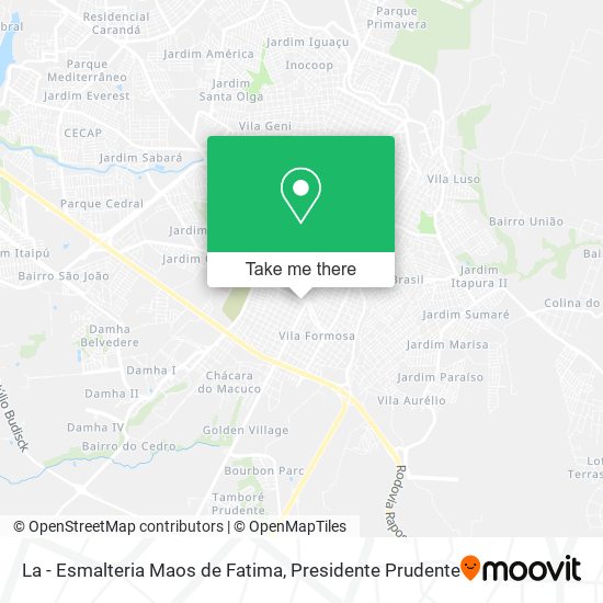 La - Esmalteria Maos de Fatima map