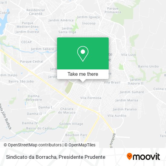 Sindicato da Borracha map