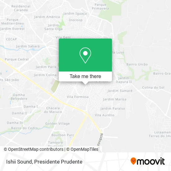 Ishii Sound map