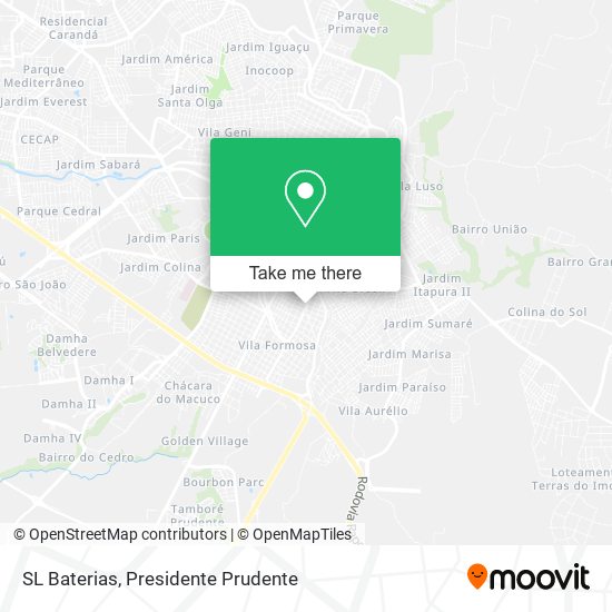 SL Baterias map