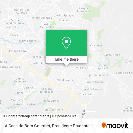 A Casa do Bom Gourmet map