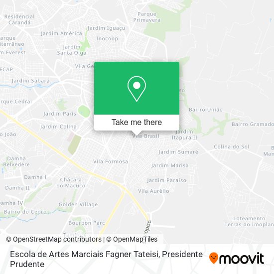 Escola de Artes Marciais Fagner Tateisi map