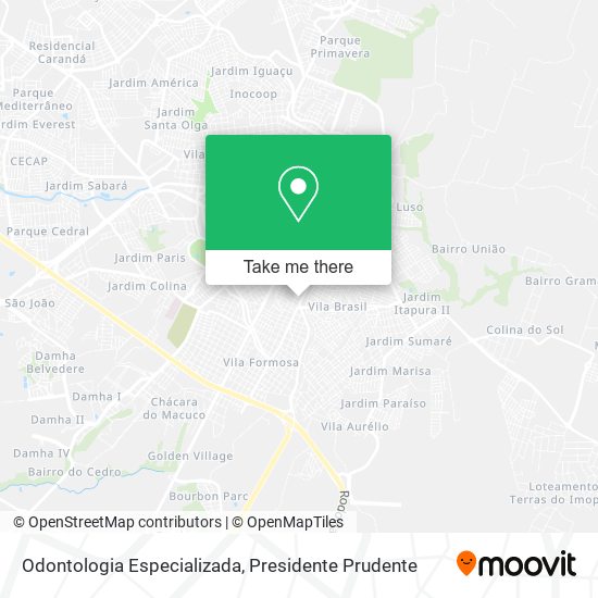 Odontologia Especializada map
