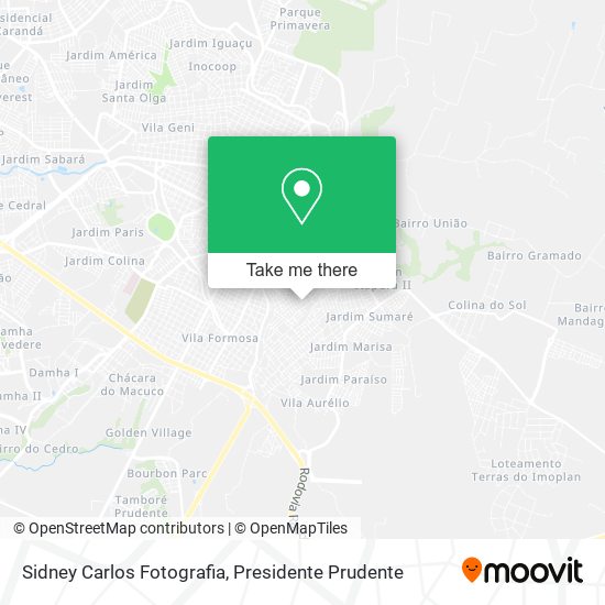 Sidney Carlos Fotografia map