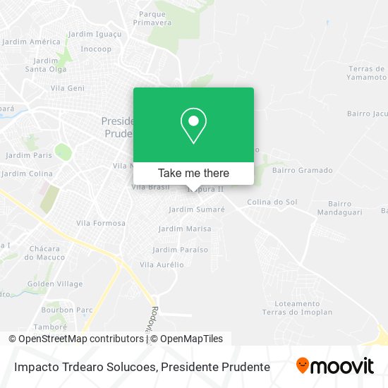 Impacto Trdearo Solucoes map