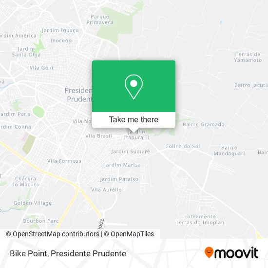 Bike Point map