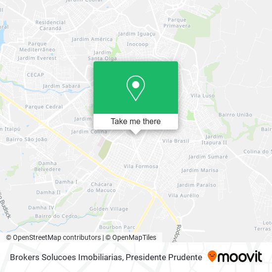 Brokers Solucoes Imobiliarias map