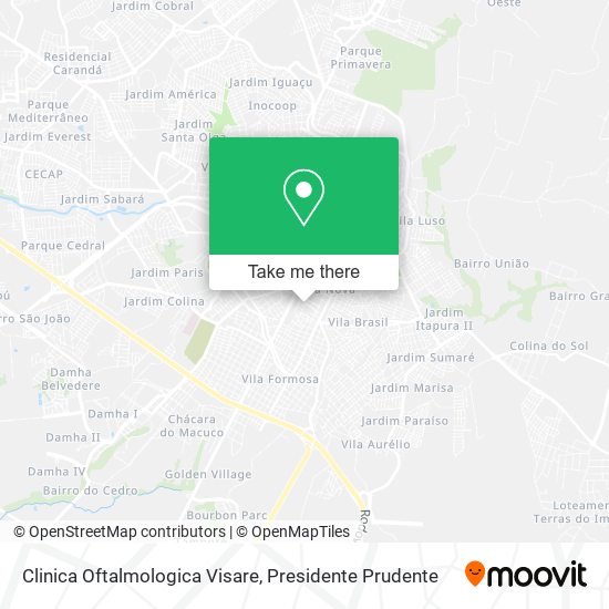 Clinica Oftalmologica Visare map