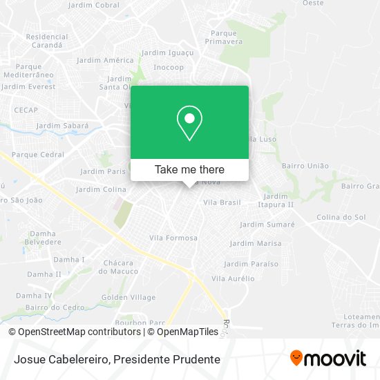 Josue Cabelereiro map