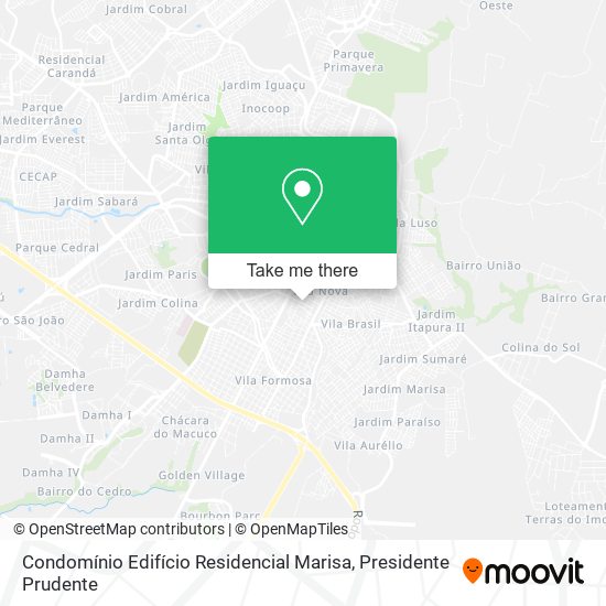 Condomínio Edifício Residencial Marisa map