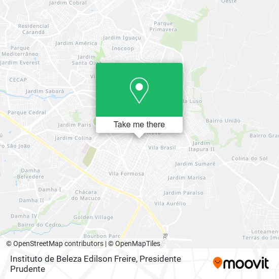 Instituto de Beleza Edilson Freire map