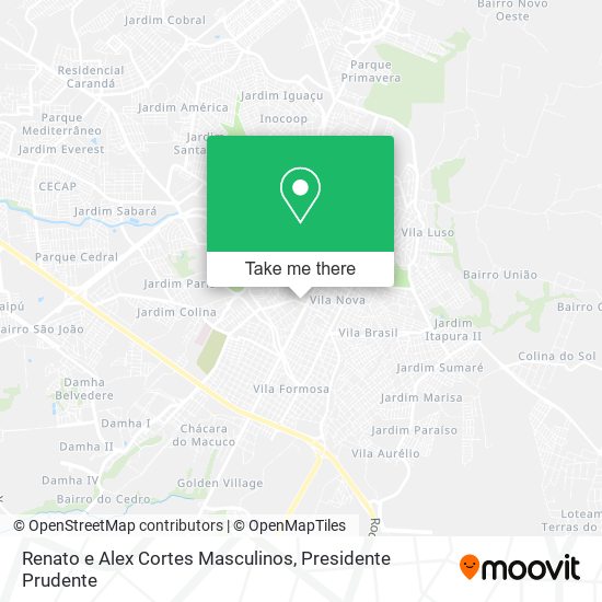 Renato e Alex Cortes Masculinos map