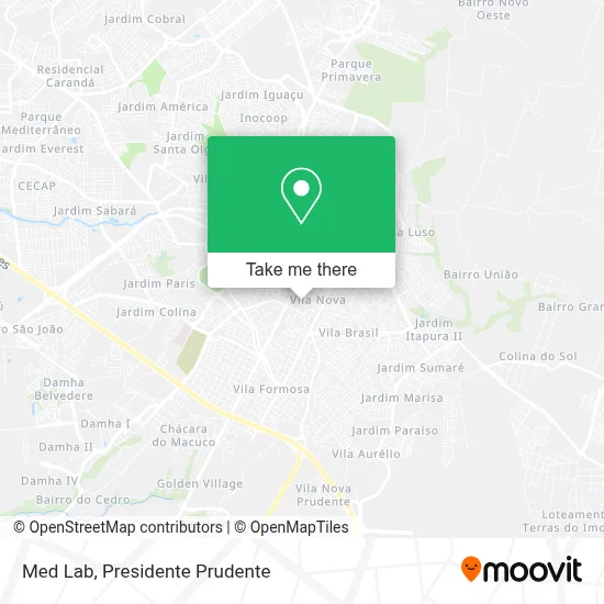 Med Lab map