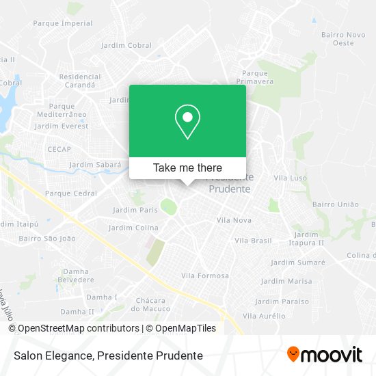 Salon Elegance map