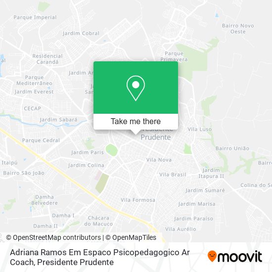 Adriana Ramos Em Espaco Psicopedagogico Ar Coach map